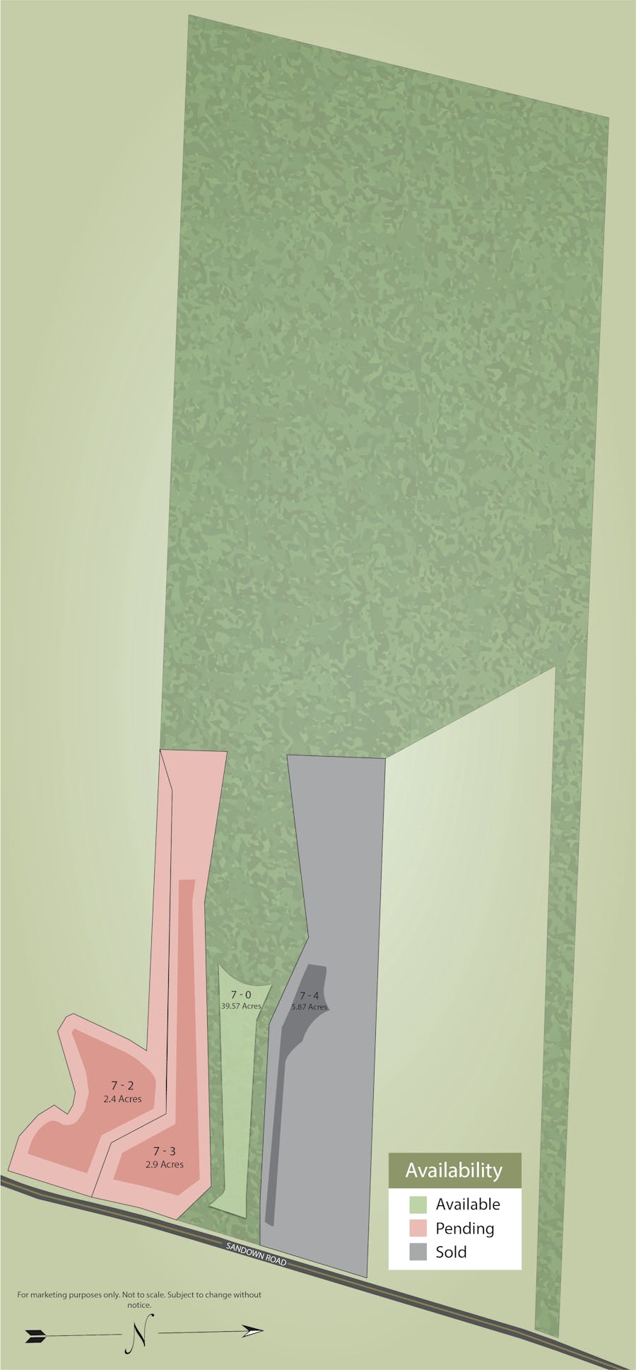 Site Plan for Sanborn Meadow 